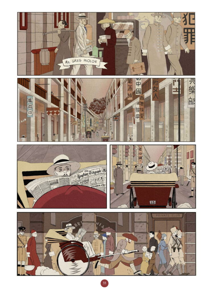 Oblomov Igort Komiks Żmija z Hong Kongu