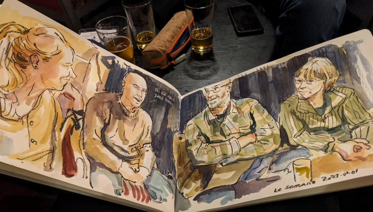 ribas julen akwarela