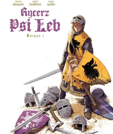 rycerz psi łeb komiks okładka